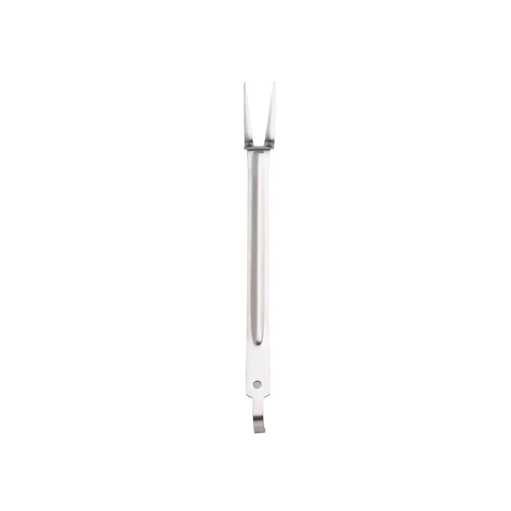 Browne Foodservice 15" SS Fork w/Hook Handle 85949 (Pack of 4)