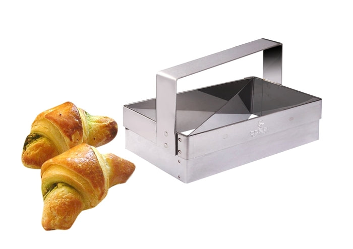GOBEL St/st small croissant cutter - 100 x 65 x 90 mm 896330