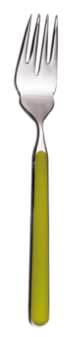 Olive-Green Fantasia Table Fish Fork By Mepra (Pack of 12) 10Q71121