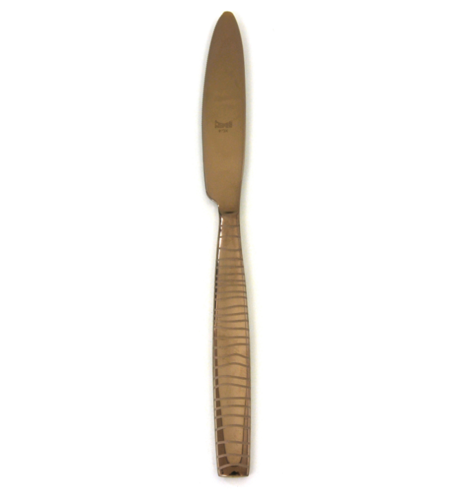 Tigre Bronzo Table Knife By Mepra  (Pack of 12) 10981103