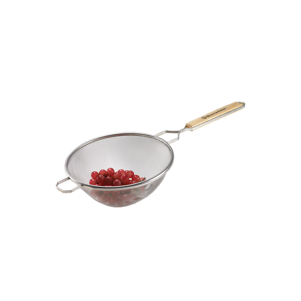 Browne Foodservice Single-Mesh Strainer-Fine (4.75" bowl) 9093 (Pack of 4)