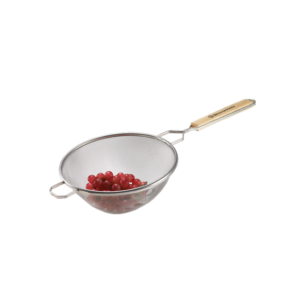 Browne Foodservice Single-Mesh Strainer-Fine (5.5" bowl) 9094 (Pack of 4)