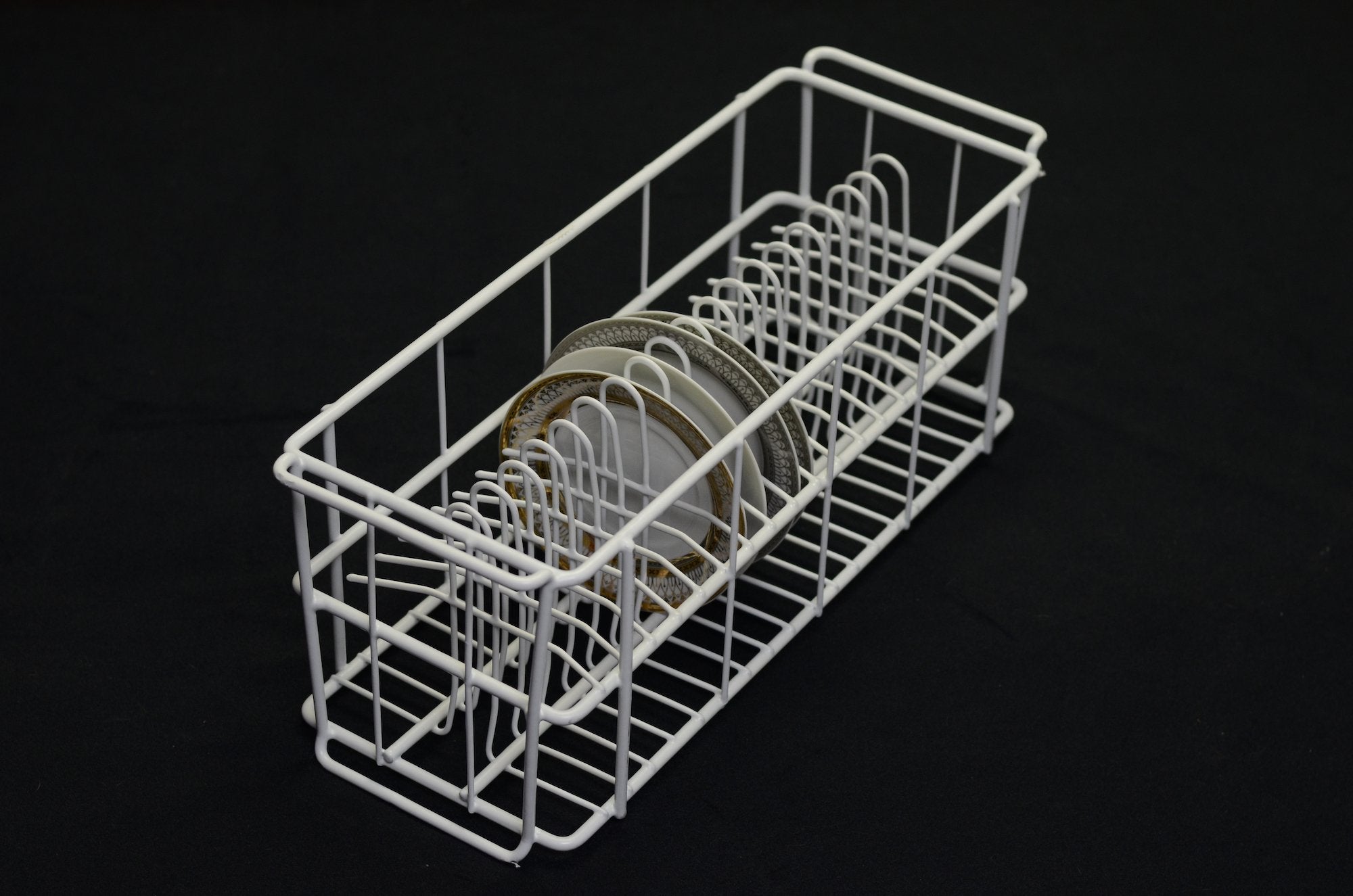20-Compartment Bread and Butter Plate Rack  (6/Case) - iFoodservice Online