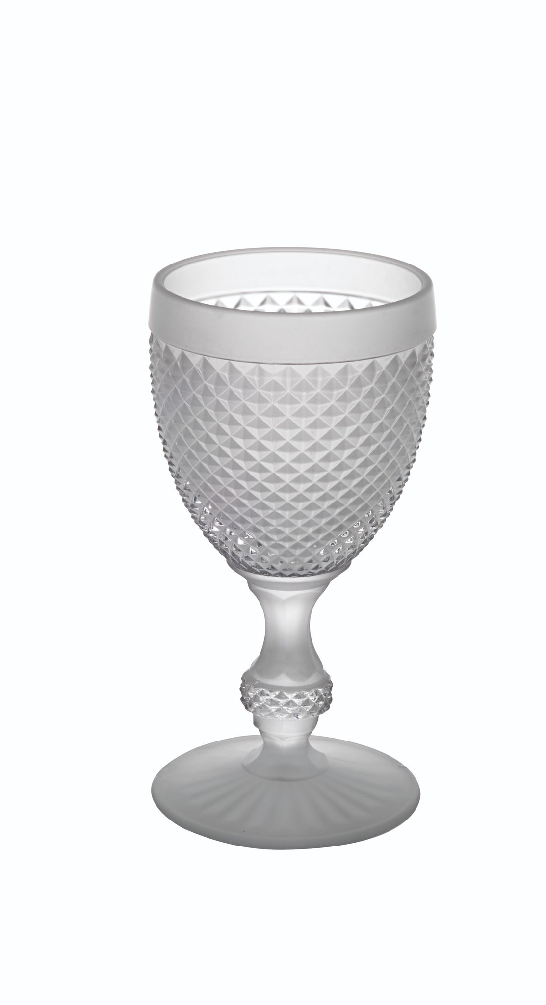 VISTA ALEGRE  Bicos Bicolor Frosted Goblet- Item (49000436)