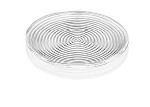 IVV Glassmakers Italia VERTIGO PLATE 7,87 inch. CLEAR 8420.1