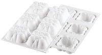 Silikomart CLOUD 1600 - Silicone Mould Cloud 200x200 H 55 Mm (Pack of 4)