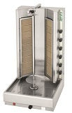 Eurodib Visvardis Turbo Natural Gas Shawarma & Gyro Machine with 18 Burners - (DG18VN)