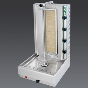 Visvardis DG8A Gas Gyro and Shawarma Machine Vertical Broiler - iFoodservice Online