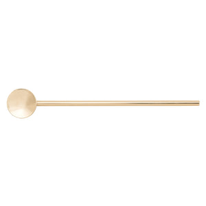 Drinkware, Gold Disc Stir Straw  (144/Case) - iFoodservice Online