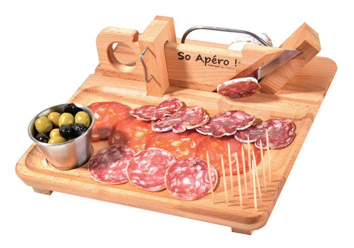 SO APERO Sausage slicer "Le Plateau" GS05