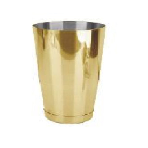 Hospitality Brands Boston Tin Weighted Gold (Pack of 12) HB46/X-005-G-012
