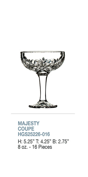Hospitality Brands Majesty Coupe Pack of 16 (HGS25226-016)