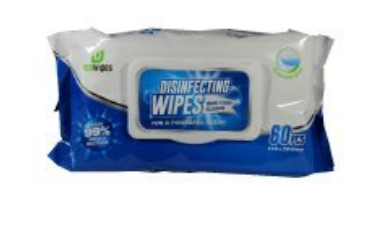 iFoodservice Supply Eco Wipes Disinfecting Wipes 1 cs/24 packs IFS-DW-60