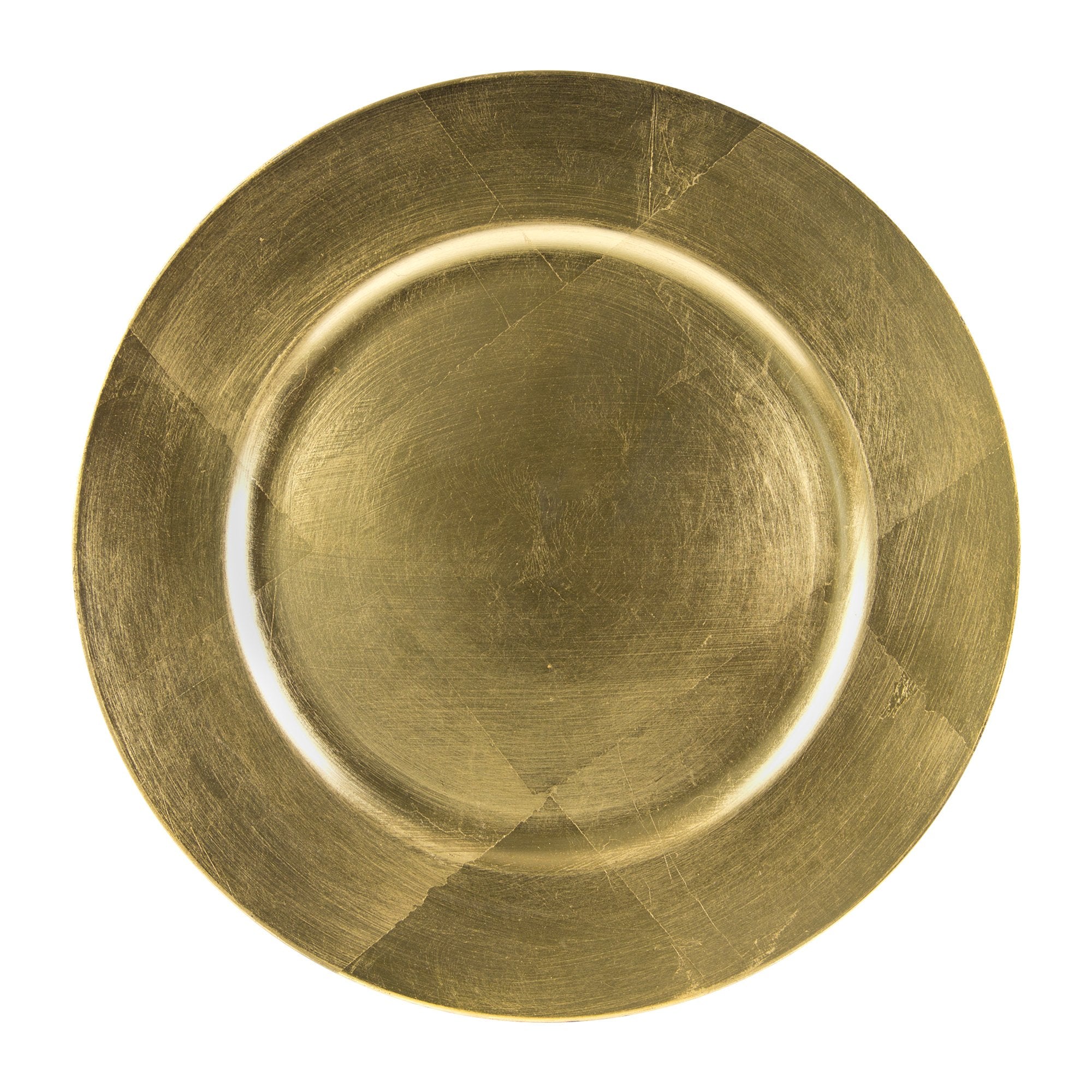 Chargers, Lacquer Round Charger Gold  (24/Case) - iFoodservice Online