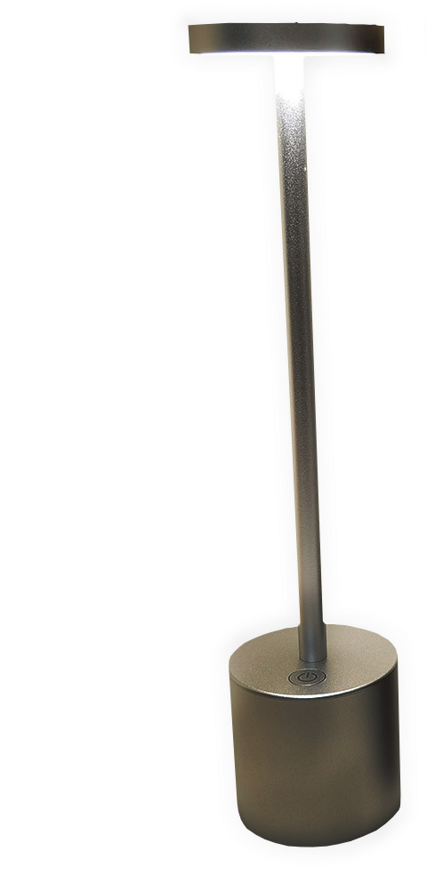 Banquet De Lights Stand Tall table lamp - Chrome BDL 4184