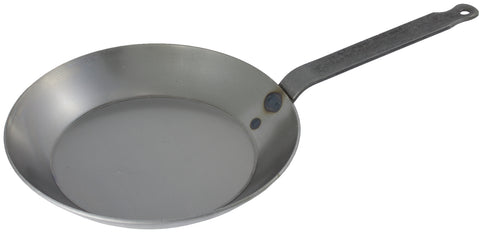 Matfer Bourgeat Black Steel Frying Pan, Round, 9 1/2" 62002