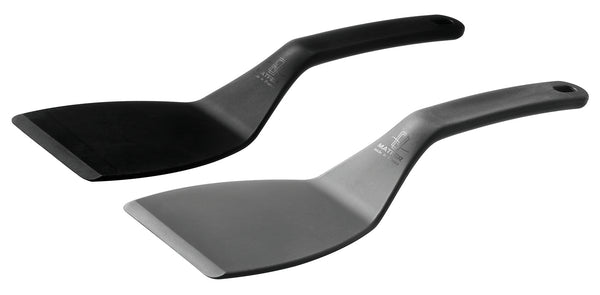 Matfer Bourgeat Exoglass® Plain Pelton Spatula, Grey 112430