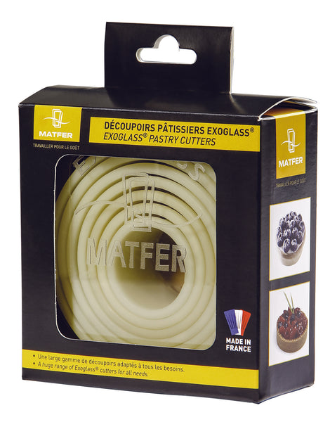 Matfer Bourgeat Exoglass® Pastry Cutter Set Plain Set of 7 (150104)