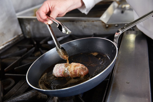 Matfer Bourgeat Classic Chef+  Frying Pan, Round, Nonstick, 15 3/4" 906040