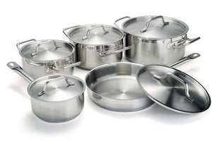 Homichef 10 pieces Cookware Set (5 Pots & 5 Lids) HOMSET010