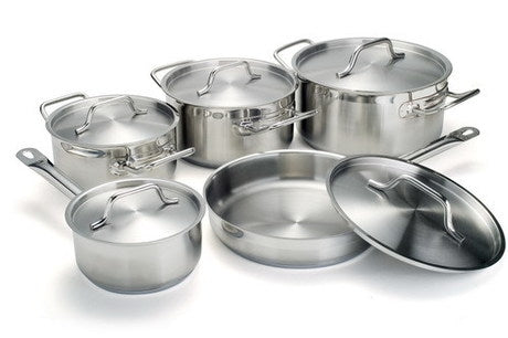 Homichef 10 pieces Cookware Set (5 Pots & 5 Lids) HOMSET010