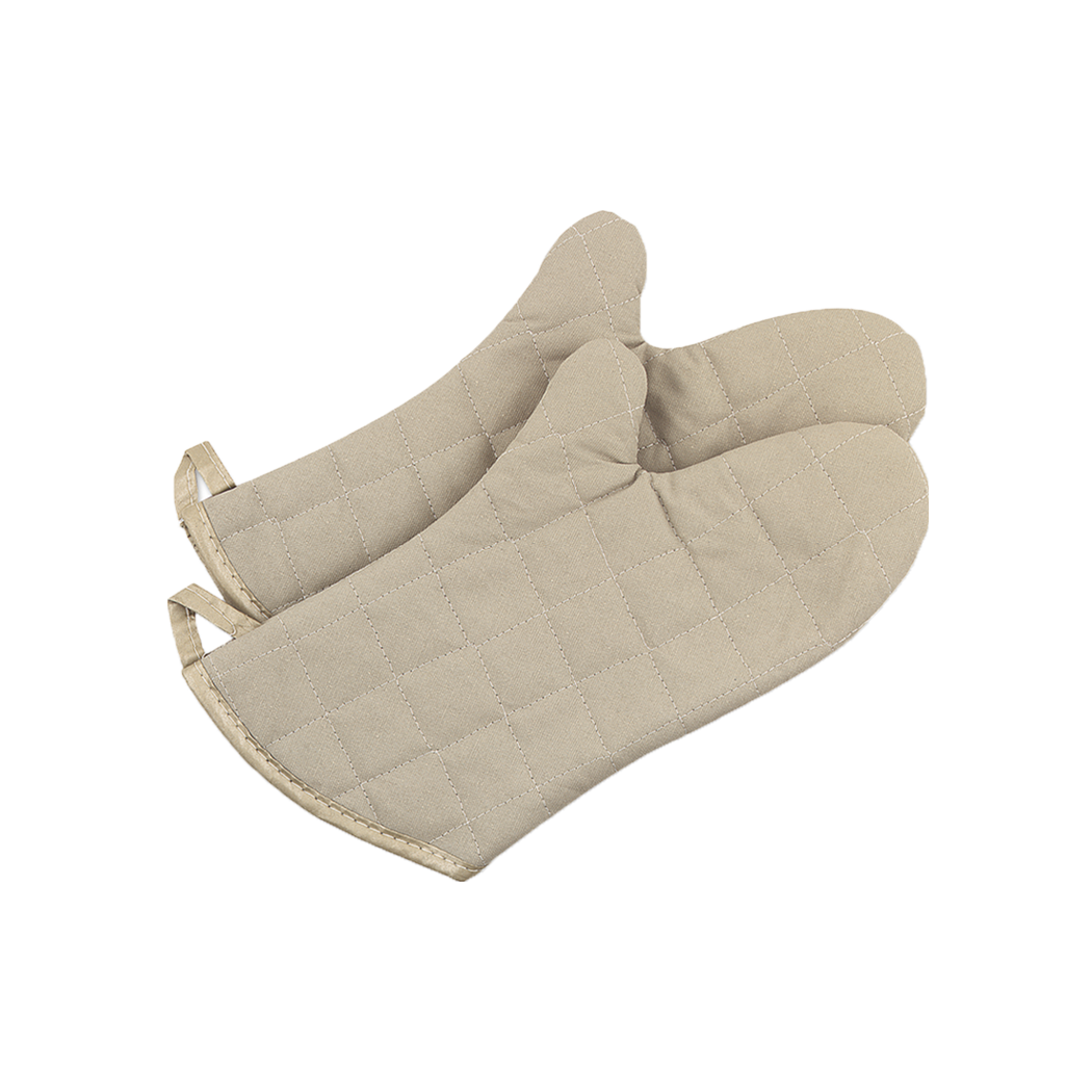 Browne Foodservice 13" Flame Retardant Oven Mitts (Water and Stain Repellant) POM13