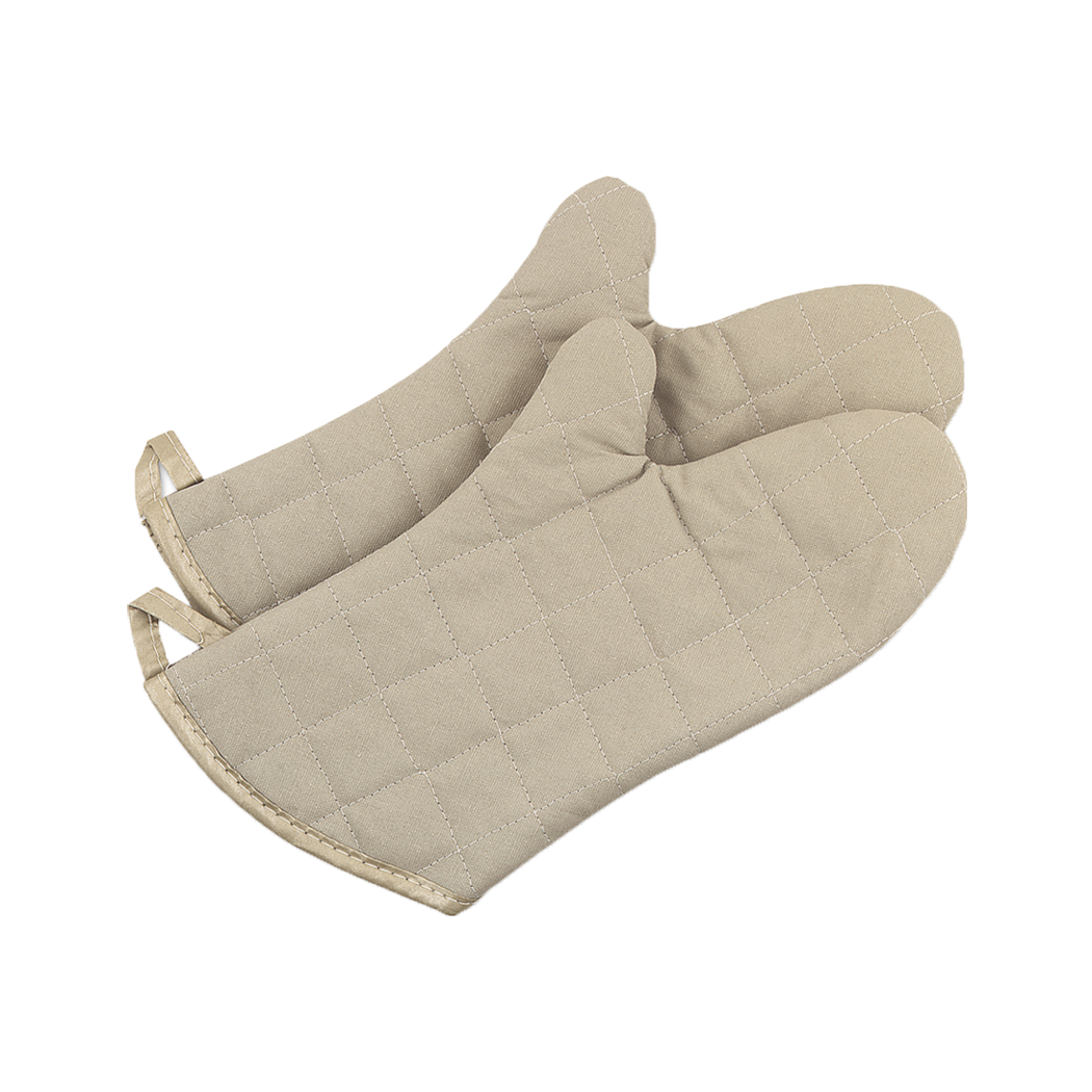 Browne Foodservice 15" Flame Retardant Oven Mitts (Water and Stain Repellant) POM15
