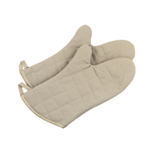Browne Foodservice 15" Flame Retardant Oven Mitts (Water and Stain Repellant) POM15