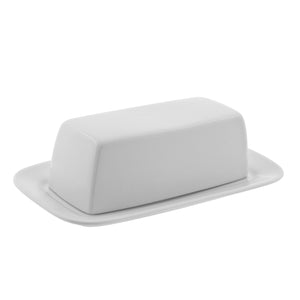 Dinnerware, Classic White Covered Butter 8  (12/Case) - iFoodservice Online