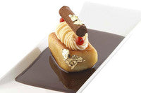 Louis Tellier Silikomart - Small Rect Savarin Red Mold 1 5/8'' X 7/8'' X  3/4'' H (SF092)