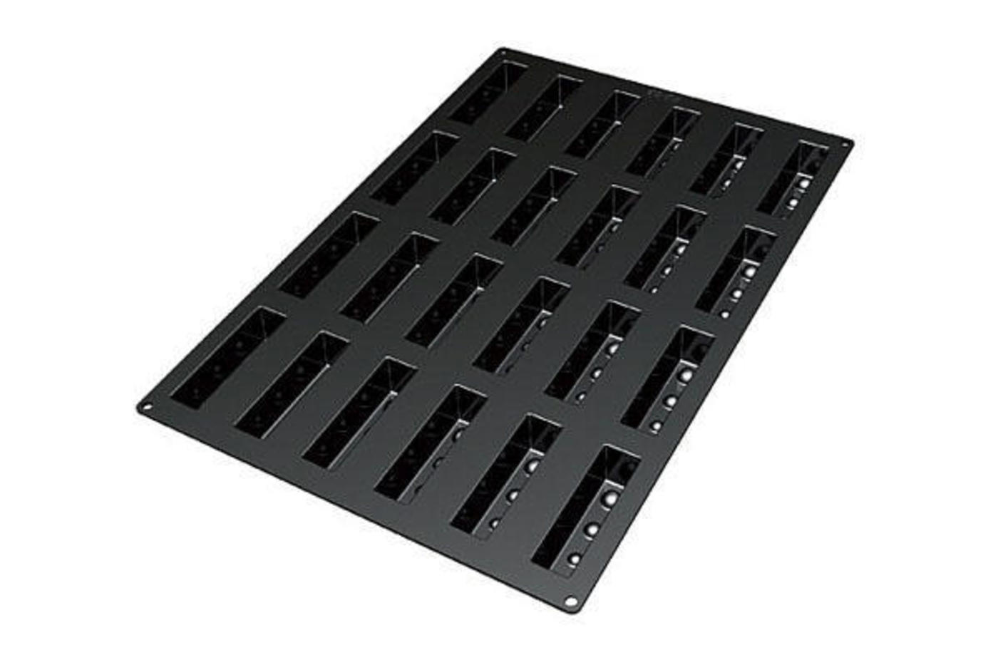 Louis Tellier Silikomart -Silicone Mould N. 24 Pois Mm 117x29,5 Mm H 33 Mm(SQ023)