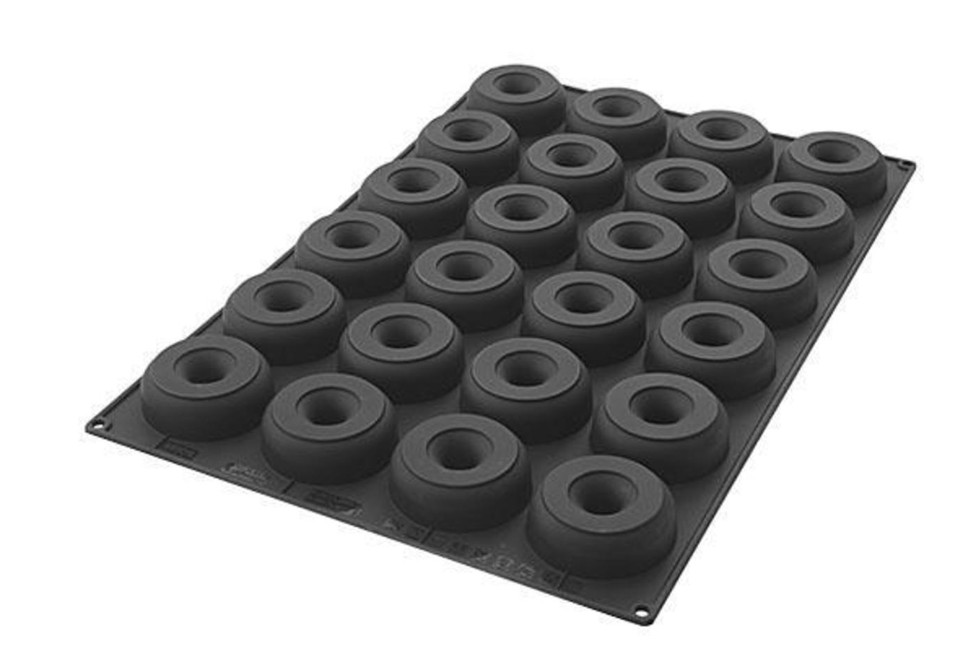 Silikomart - Silicone Mould N. 6 Big Muffins Ø75 H 60 Mm (SQ059)