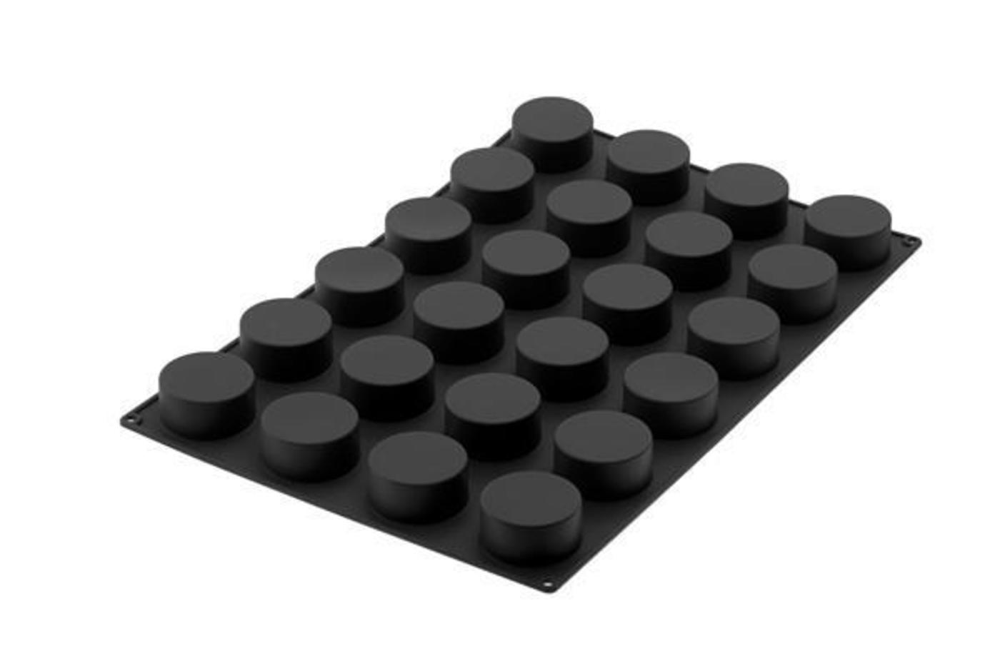 Silikomart - Silicone Mould N. 24 Cylinders Ø70 H 35 Mm (SQ060 )