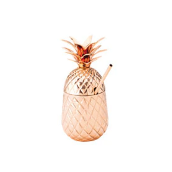 Hospitality Brands 20oz Hawaii Copper Pineapple HB92063-001