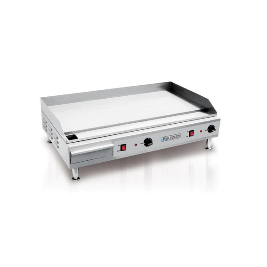 Eurodib SFE04910 Commercial Stainless Steel Griddle