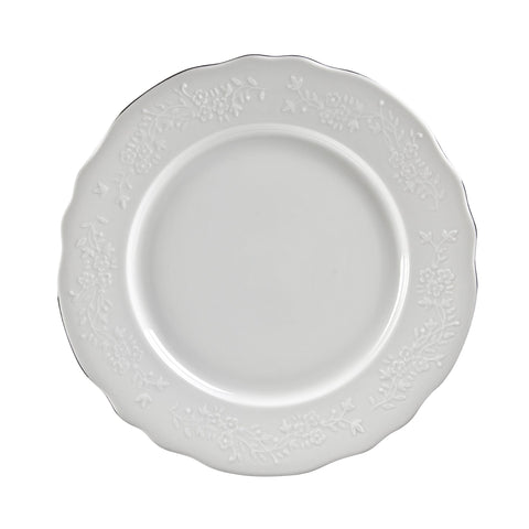 Dinnerware, Vine Silver Line Dinner 10.5"  (24/Case) - iFoodservice Online