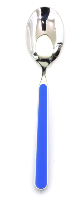 Electric Blue Fantasia Us Size Table Spoon (Eu Dessert Spoon) By Mepra (Pack of 12) 10K71104