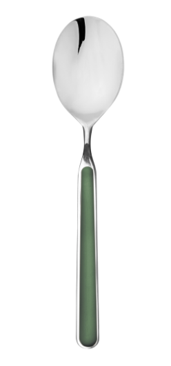 Mepera Green Fantasia Us Size Table Spoon (Eu Dessert Spoon) Pack of 12 (10V61104)