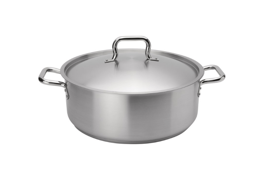 Browne Foodservice Elements Brazier 20qt/19l Cover Stainless Steel NSF(5734019) - iFoodservice Online