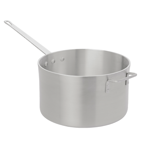 Browne Foodservice Thermally 11qt HD Aluminum Sauce Pan - Straight Side with Handle (5814511) - iFoodservice Online
