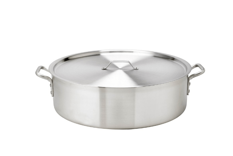 Browne Foodservice Thermally 15qt HD Aluminum Brazier(5814415) - iFoodservice Online