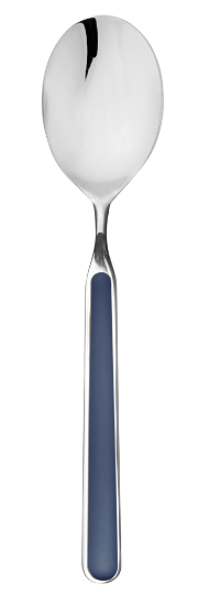 Fantasia Us Size Table Spoon (Eu Dessert Spoon) Cobalt By Mepra (Pack of 12) 10C61104