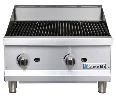 Eurodib 24'' Natural Gas Radiant Char Broiler T CBR24