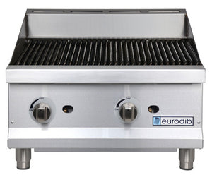 Eurodib 24'' Natural Gas Radiant Char Broiler T CBR24