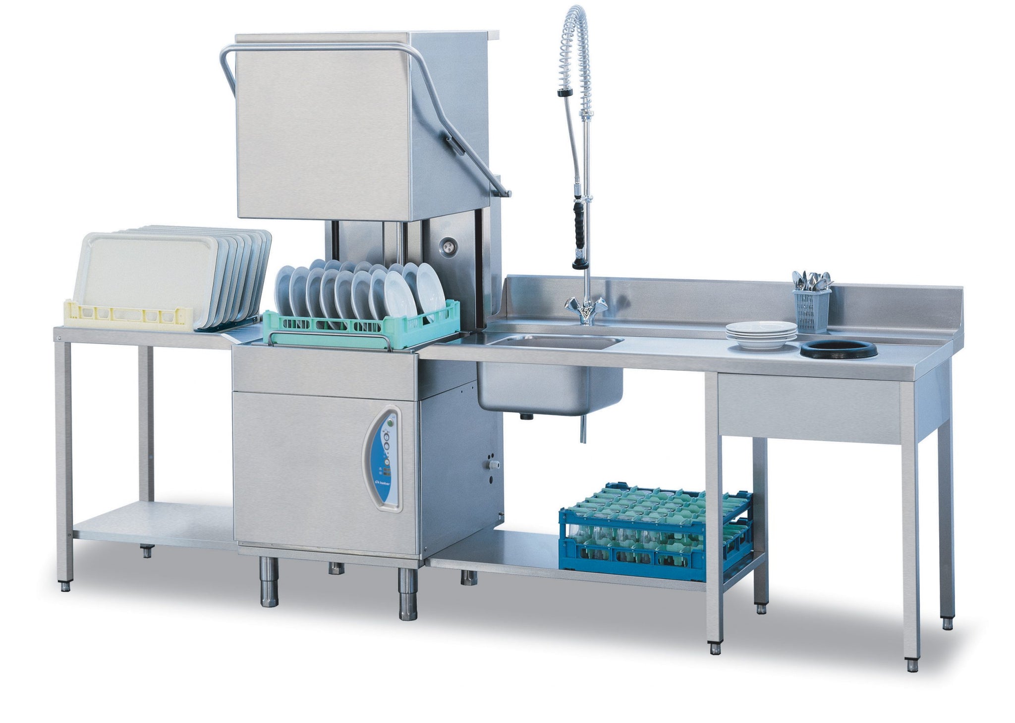 Eurodib Lamber Upright Electronic Dishwasher With Soap Pump Free Shipping (L21EKS)