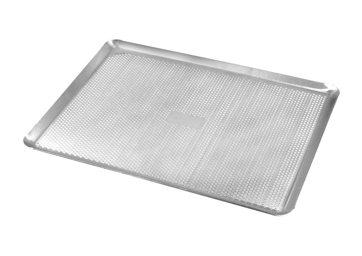 Gobel Aluminium Perforated Pastry Sheet - 400 X 300 X 10 Mm Pack of 5 (615530) - iFoodservice Online
