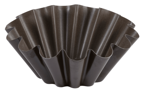 Gobel N - stick Continental Style Brioche Mould - Wide Ribs - Withflat Bottom - Ø200/97 mm - H72 mm Pack of 3 (223040) - iFoodservice Online