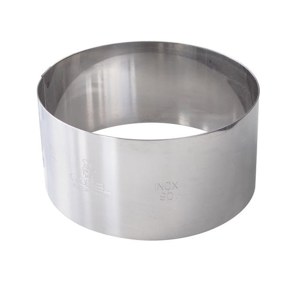 GOBEL St/st mousse ring - Thickness 10/10th - Ø140 mm h45 mm (865030) - iFoodservice Online