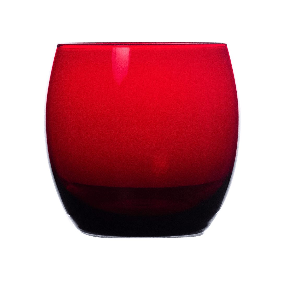 Hospitality Brands 10.5oz. Red Rocks (Pack of 24) FG - R23 - Red - iFoodservice Online