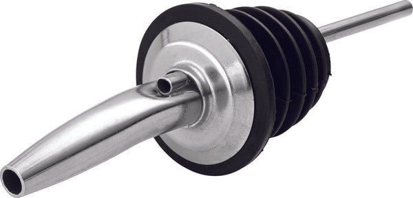 Hospitality Brands Chrome Tapered Free Flow Pourer (Pack of 6) HB91089 - 006 - iFoodservice Online